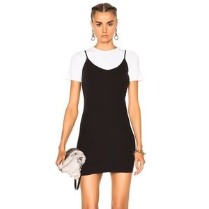 NWT IRO Frances Ribbed V Neck Tank Dress